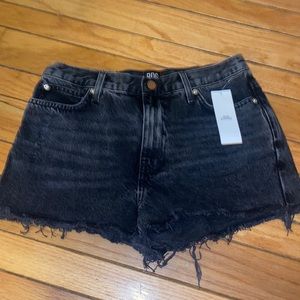 NWT urban outfitters girlfriend high rise jean shorts